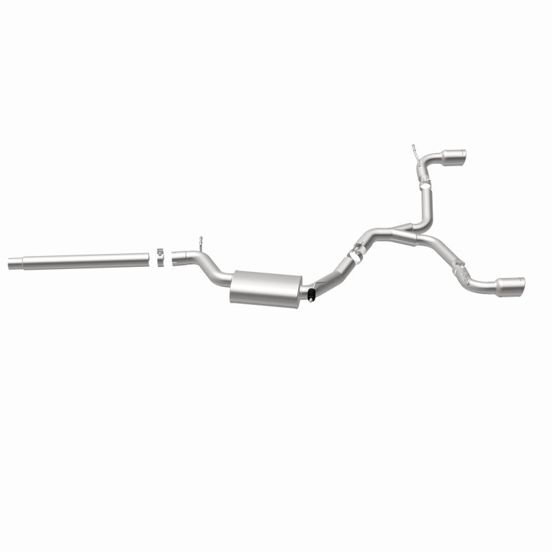 MagnaFlow SYS C/B Dual Split Rear Exit 4in Polished Tips 2015 VW GTI 2.0L Turbo - Black Ops Auto Works