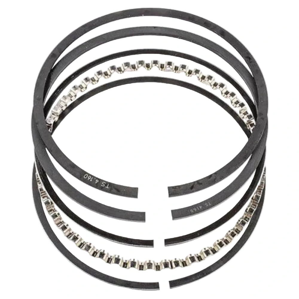 Mahle OE Standard Bore Piston with Rings Set of 6 for 1989-1998 Cummins 5.9L 12-Valve - Mahle OE MHL2243523WR