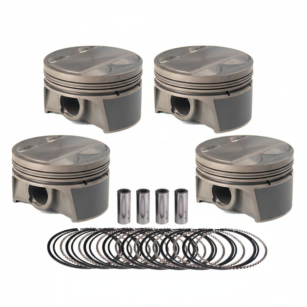 Mahle MS Ford EcoBoost 1.6L 79mm Bore 81.4mm Stroke 134mm Rod 21mm Pin -6cc 10.1CR Set of 4 - Mahle MHL197894710