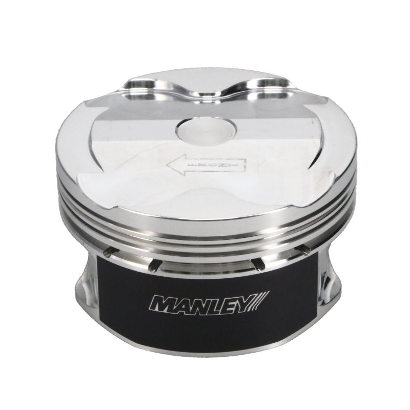 Manley Performance Manley 2018+ Ford Coyote 5.0L DOHC +1cc Dish 3.662in Bore 11:1 CR Platinum Extreme Duty Piston Set