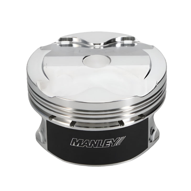 Manley Performance Manley 2018+ Ford Coyote 5.0L DOHC +1cc Dish 3.662in Bore 11:1 CR Platinum Extreme Duty Piston Set