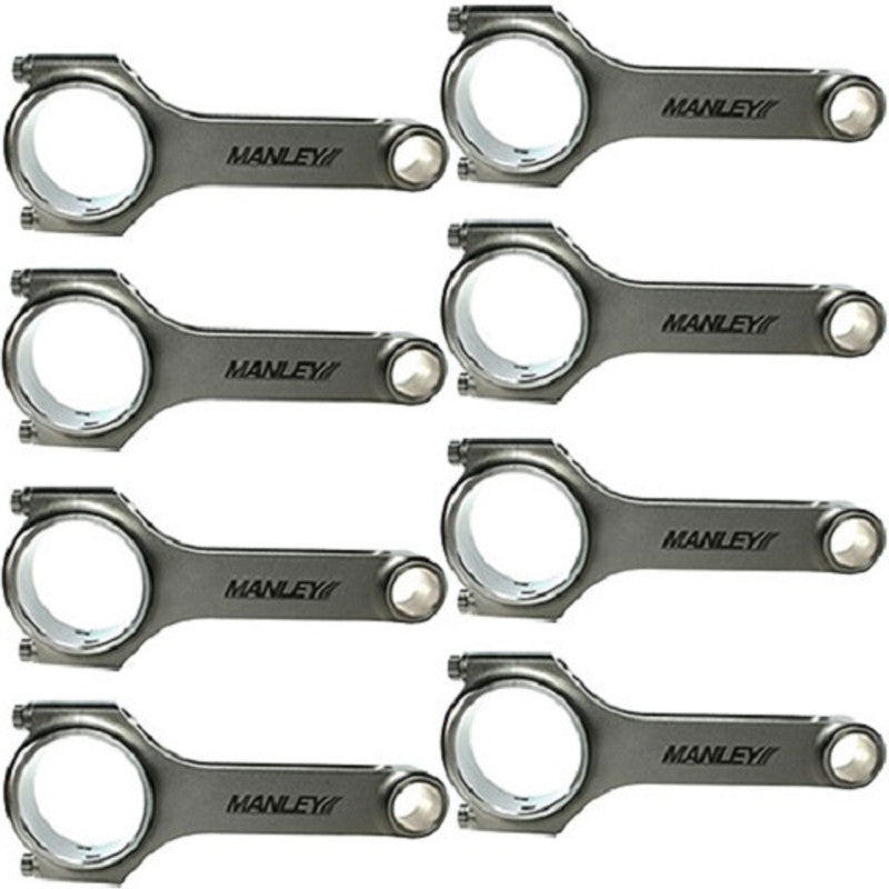 Manley Chrysler 6.1L Hemi ARP 2000 6.240 w/ .9848in Pin H Beam Connecting Rod Set - Black Ops Auto Works