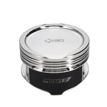 Load image into Gallery viewer, Manley Performance Manley Ford 4.6L/5.4L (3Valve) 3.572 Bore 6.5cc Platinum Series Dish Piston Set