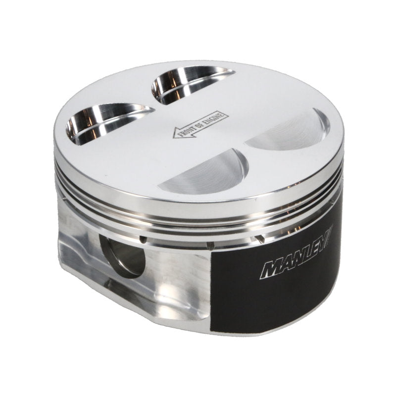 Manley Performance Manley Toyota 2JZGTE 86.5mm Bore +.5mm Oversized 10.0:1 CR Flat Top Piston Set with Rings