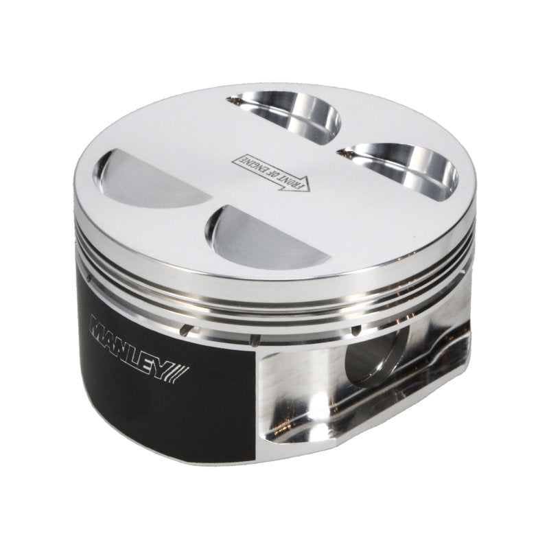 Manley Performance Manley Toyota 2JZGTE 86.5mm Bore +.5mm Oversized 10.0:1 CR Flat Top Piston Set with Rings