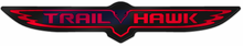 Load image into Gallery viewer, Matte Black Trailhwak Trunk Badge - Black Ops Auto Works