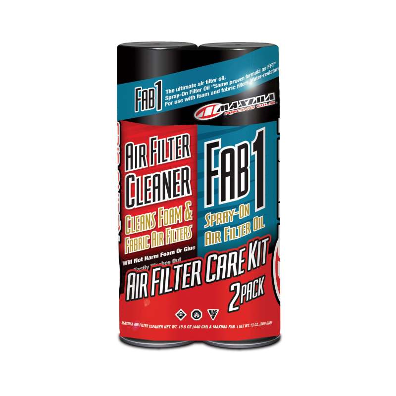 Maxima Air Filter Maintenance Combo Kit 2-Pack Aerosol - Maxima MXA70-799202