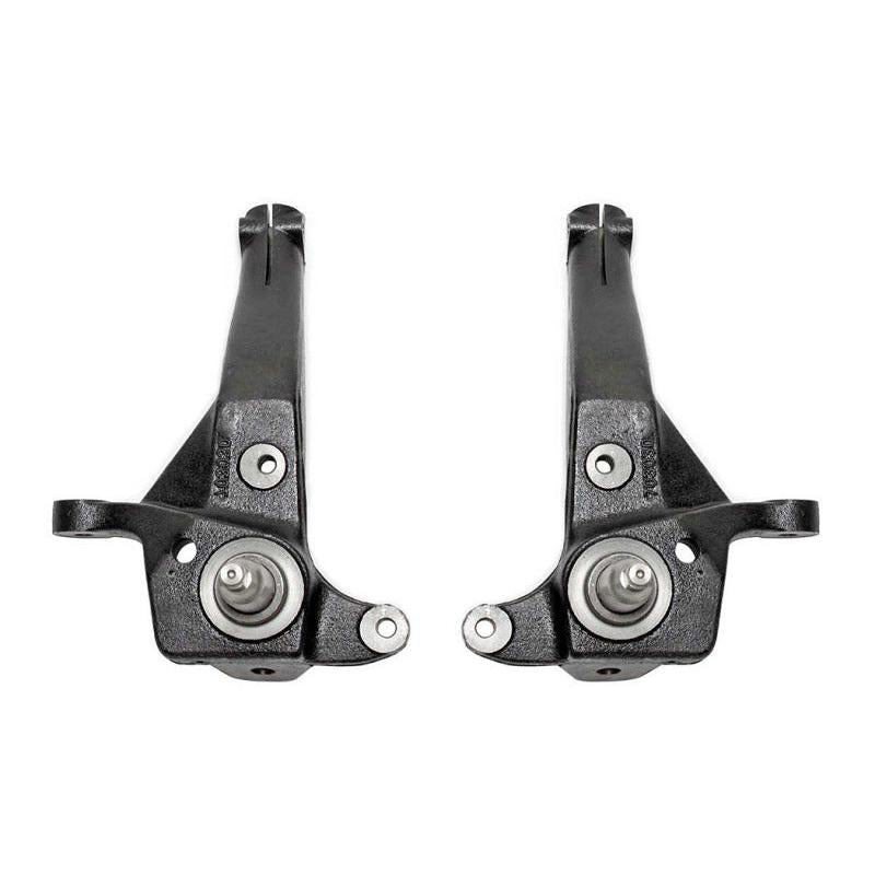 MaxTrac 01-09 Ford Ranger 2WD w/Coil Susp. (Non Stabilitrak) 4in Front Lift Spindles - Black Ops Auto Works