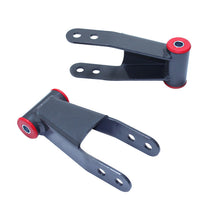 Load image into Gallery viewer, MaxTrac 02-08 Dodge RAM 1500 2WD/4WD 2in Rear Lift Shackles - Black Ops Auto Works