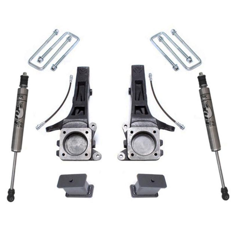 MaxTrac 05-18 Toyota Tacoma 2WD 6 Lug 4in/2in MaxPro Elite Spindle Lift Kit w/FOX Shocks Maxtrac MXTK886842F