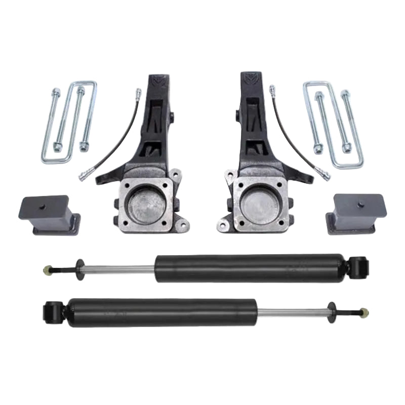 MaxTrac 05-18 Toyota Tacoma 2WD 6 Lug 4in/2in MaxPro Spindle Lift Kit w/MaxTrac Shocks Maxtrac MXTK886842