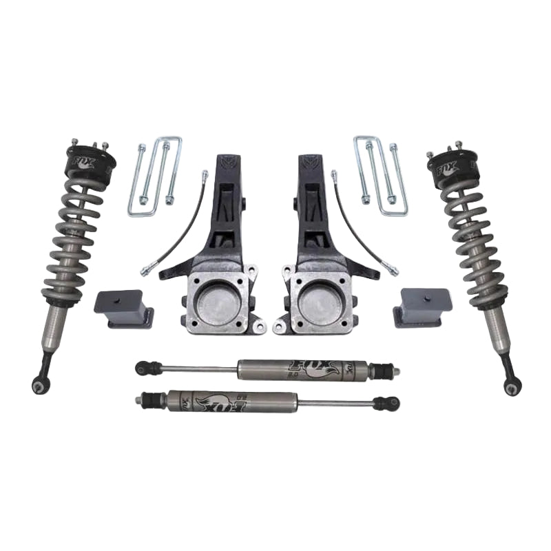 MaxTrac 05-18 Toyota Tacoma 2WD 6 Lug 6.5in/4in MaxPro Elite Spindle Lift Kit w/FOX Shocks Maxtrac MXTK886864F