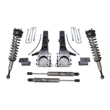 Load image into Gallery viewer, MaxTrac 05-18 Toyota Tacoma 2WD 6 Lug 6.5in/4in MaxPro Elite Spindle Lift Kit w/FOX Shocks Maxtrac MXTK886864F