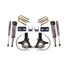 Load image into Gallery viewer, MaxTrac 07-16 GM C1500 2WD w/Cast Steel Susp. 7in/4in MaxPro Elite Spindle Lift Kit w/FOX Shocks Maxtrac MXTK881375F