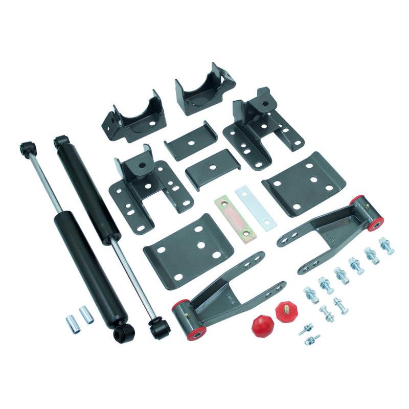MaxTrac 07-16 GM C/K1500 2WD/4WD 3-4in Rear Adj. Lowering Flip Kit - Black Ops Auto Works