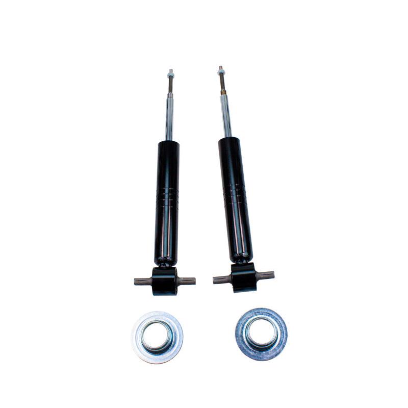 MaxTrac 07-18 GM C/K1500 2WD/4WD 0-3in Front Adj. Lowering Struts - Pair - Black Ops Auto Works