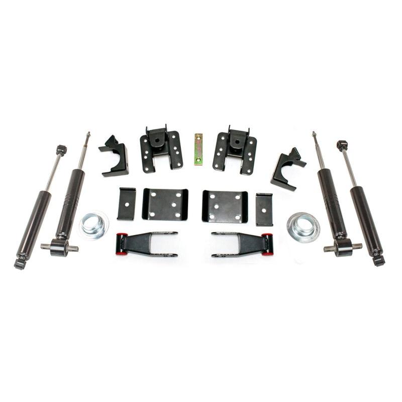 MaxTrac 07-18 GM C/K1500 2WD/4WD (Non Magneride) 2in/4in Lowering Strut Kit - Black Ops Auto Works