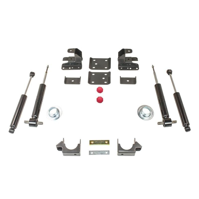 MaxTrac 07-18 GM C/K1500 2WD/4WD (Non Magneride) 3in/5in Lowering Strut Kit - Black Ops Auto Works