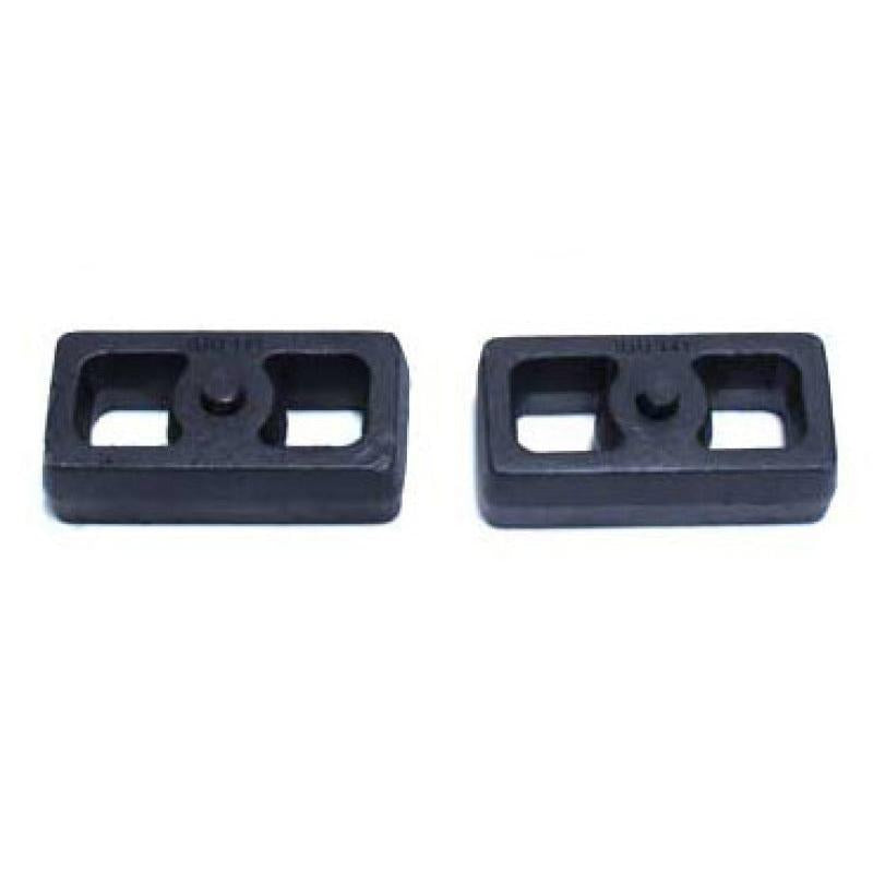 MaxTrac 07-18 Toyota Tundra 2WD/4WD 1in Rear Cast Iron Lift Blocks - Black Ops Auto Works