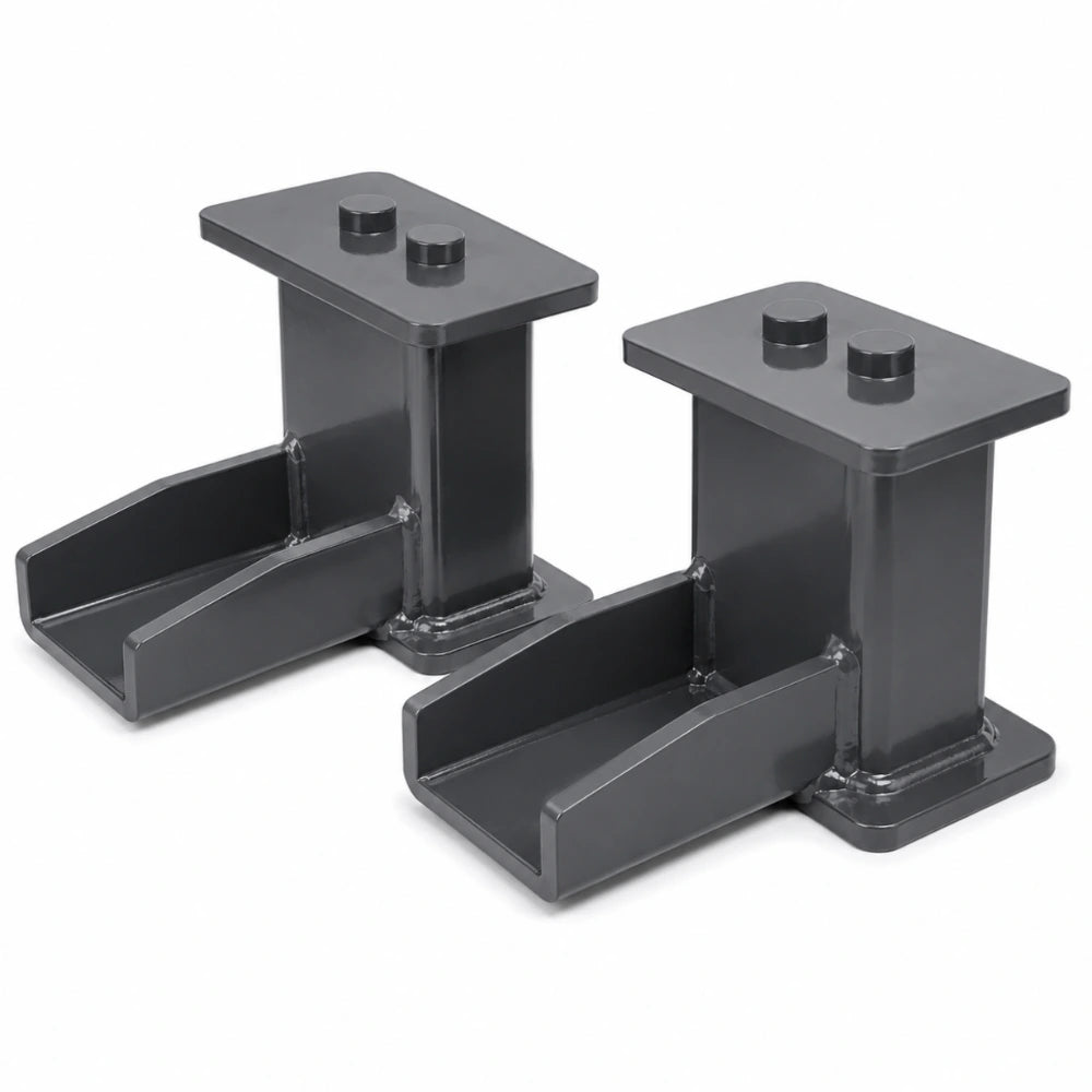 MaxTrac 09-18 Ford F-150 2WD 5in Rear Fabricated Steel Lift Blocks - MaxTrac MXT813150