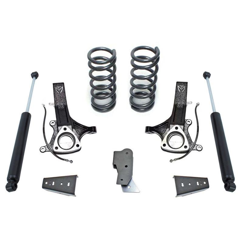 MaxTrac 09-18 RAM 1500 2WD 4.5in/3in MaxPro Spindle Lift Kit w/MaxTrac Shocks Maxtrac MXTK882443