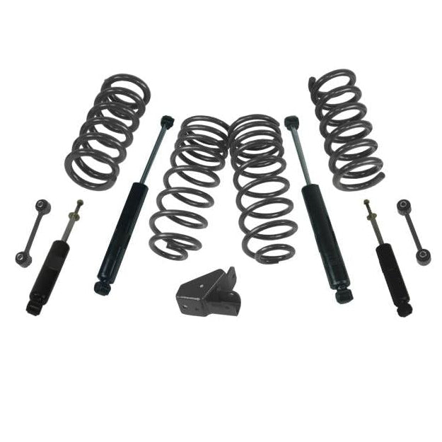 MaxTrac 09-18 RAM 1500 2WD V8 2 Door 2in/4in Lowering Coil Kit Maxtrac MXTK332924-6