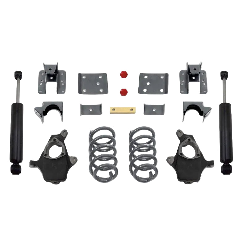 MaxTrac 14-16 GM C/K1500 2WD/4WD Single Cab w/Cast Steel Susp. 4in/6in Lowering Kit Maxtrac MXTKS331546-6