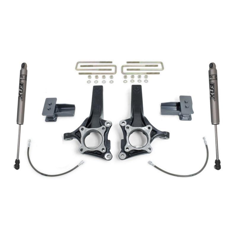 MaxTrac 15-18 Ford F-150 2WD 4.5in/2in MaxPro Elite Spindle Lift Kit w/FOX Shocks Maxtrac MXTK883242F