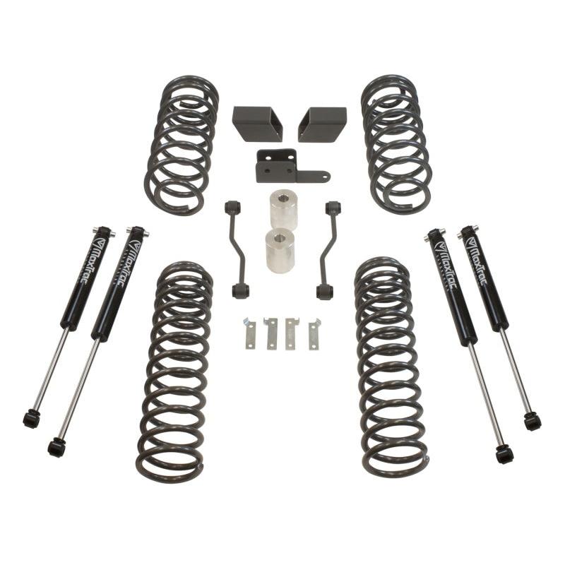 MaxTrac 18-19 Jeep Wrangler JL 3in/3in Coil Lift Kit w/MaxTrac Shocks Maxtrac MXTK949832S