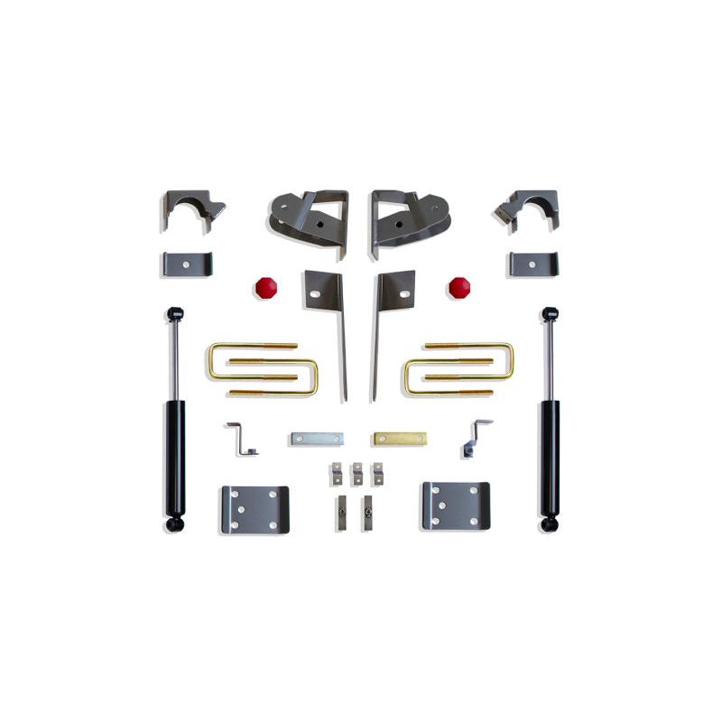 MaxTrac 2019+ GM C/K1500 2WD/4WD 5in Rear Adj. Lowering Flip Kit - Black Ops Auto Works