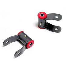 Load image into Gallery viewer, MaxTrac 88-18 GM C/K1500 2WD/4WD 1.5in Rear Lift Shackles - Black Ops Auto Works