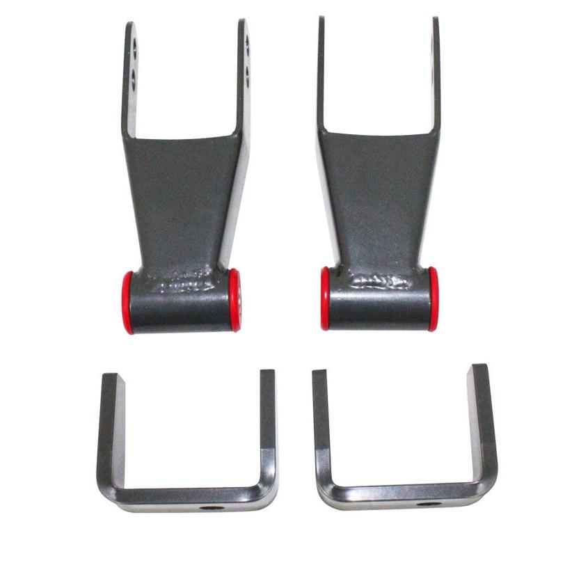 MaxTrac 98-09 Ford Ranger 2WD (Non StabiliTrak) 3in Rear Lowering Flip Kit - Black Ops Auto Works