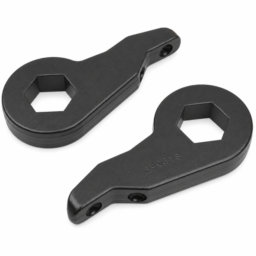 MaxTrac 1-3 inch front lowering torsion keys for 1988-2006 GM K1500 4WD