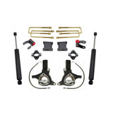MaxTrac 07-16 GM C1500 2WD w/Cast Steel Susp. 7.5in/4in MaxPro Spindle Lift Kit w/MaxTrac Shocks