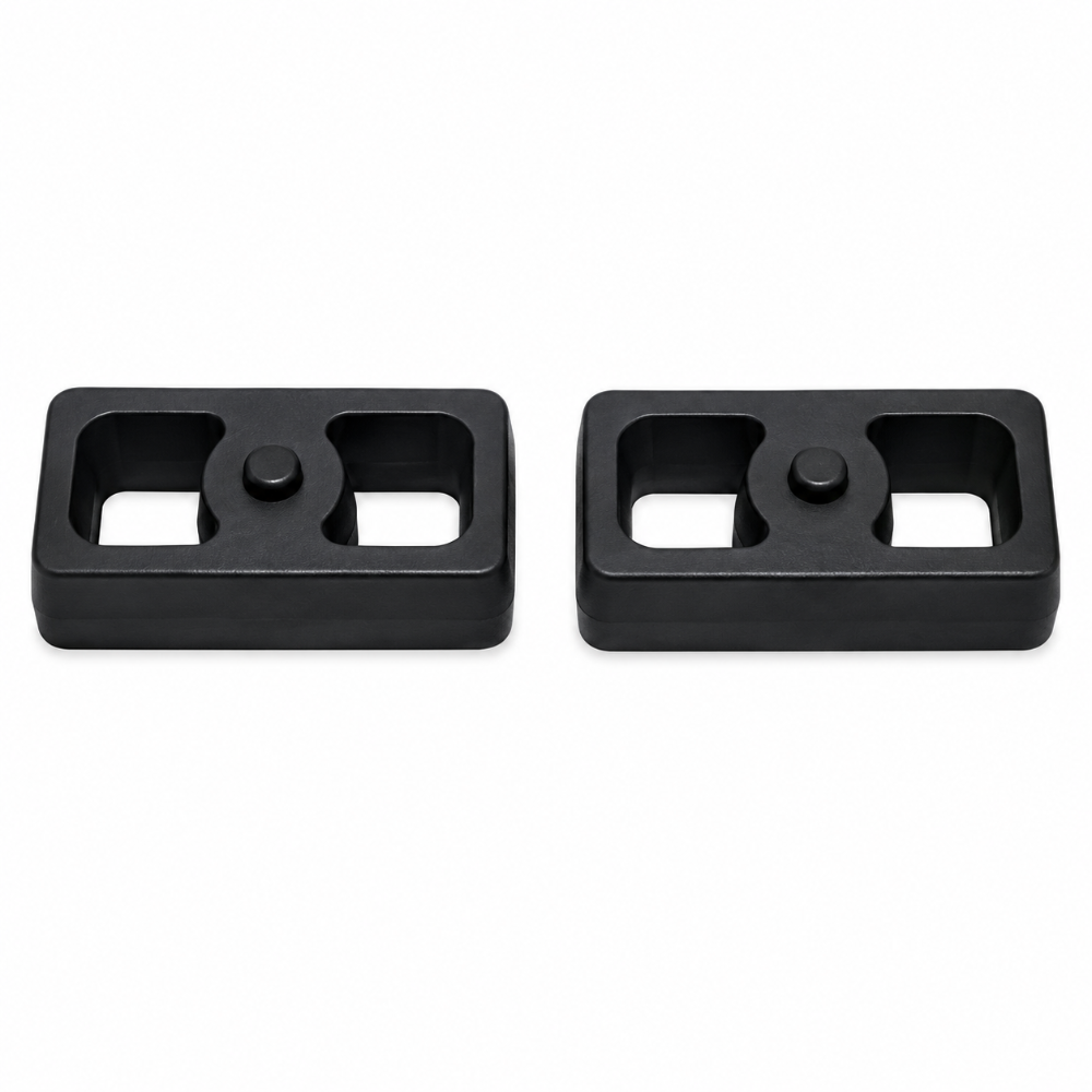 MaxTrac 2" rear cast iron lift blocks full view