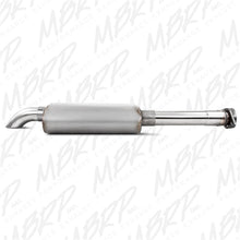 Load image into Gallery viewer, MBRP 00-06 Jeep Wrangler (TJ) Inline-4 2.5L Inline-6 4.0L Cat Back Single Off-Road Turn Down T409 Ex - Black Ops Auto Works