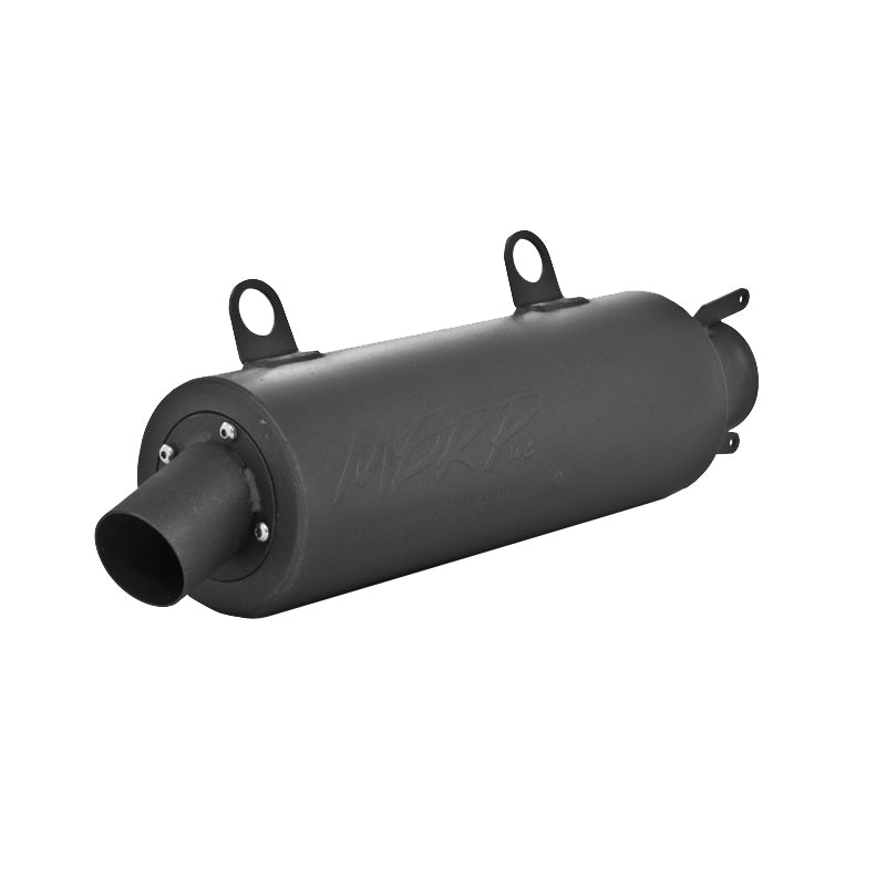MBRP 00-11 Polaris Scrambler 500 4x4 / 01-06 Scrambler 500 2x4 Slip-On Combo Exhaust w/Sport Muffler - Black Ops Auto Works