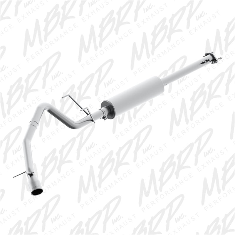 MBRP 01-05 Toyota Tacoma 2.7/3.4L (4x4 Only) 2.5in Cat Back Single Side Exit T409 Exhaust System - Black Ops Auto Works