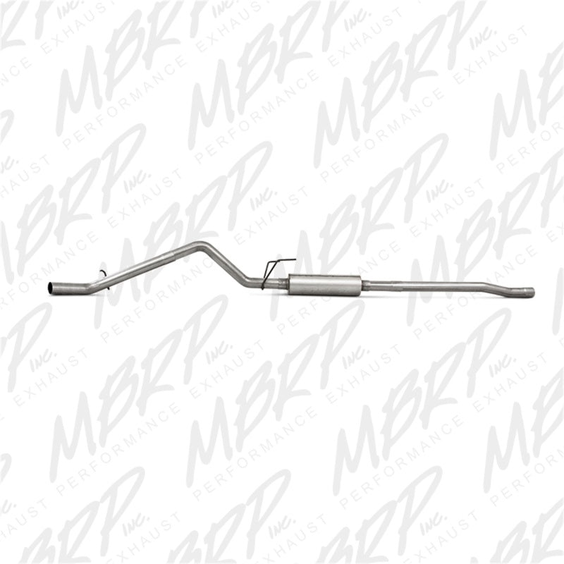 MBRP 03-13 Ram Hemi 2500/3500 5.7L Alum 3in Cat Back Single Side Exit - Black Ops Auto Works