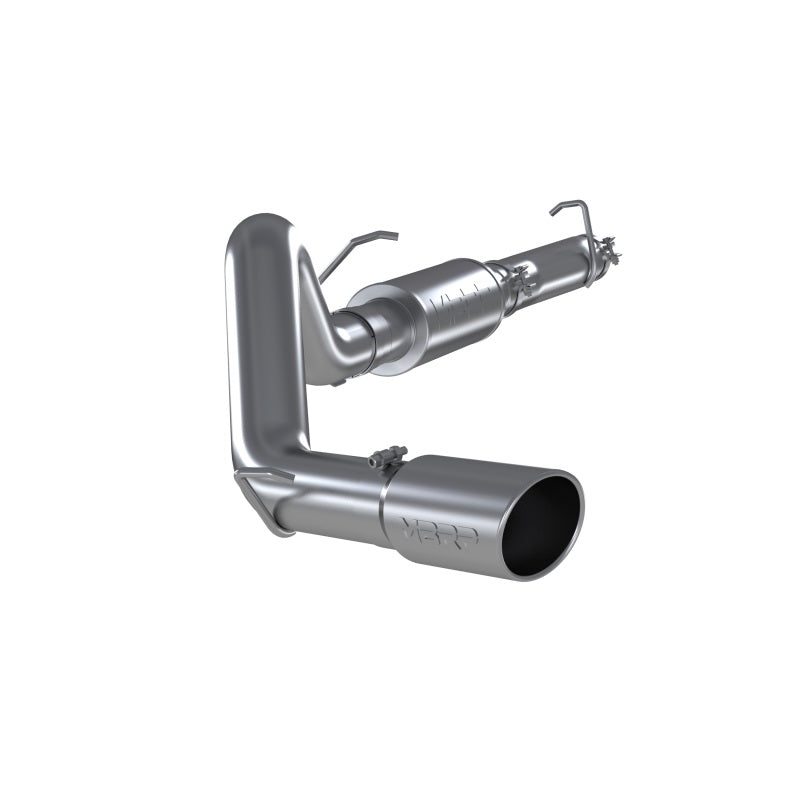 MBRP 04-07 Ford 6.0L E-250/350 Van 4in Cat Back Single Side Exit Alum Exhaust - Black Ops Auto Works