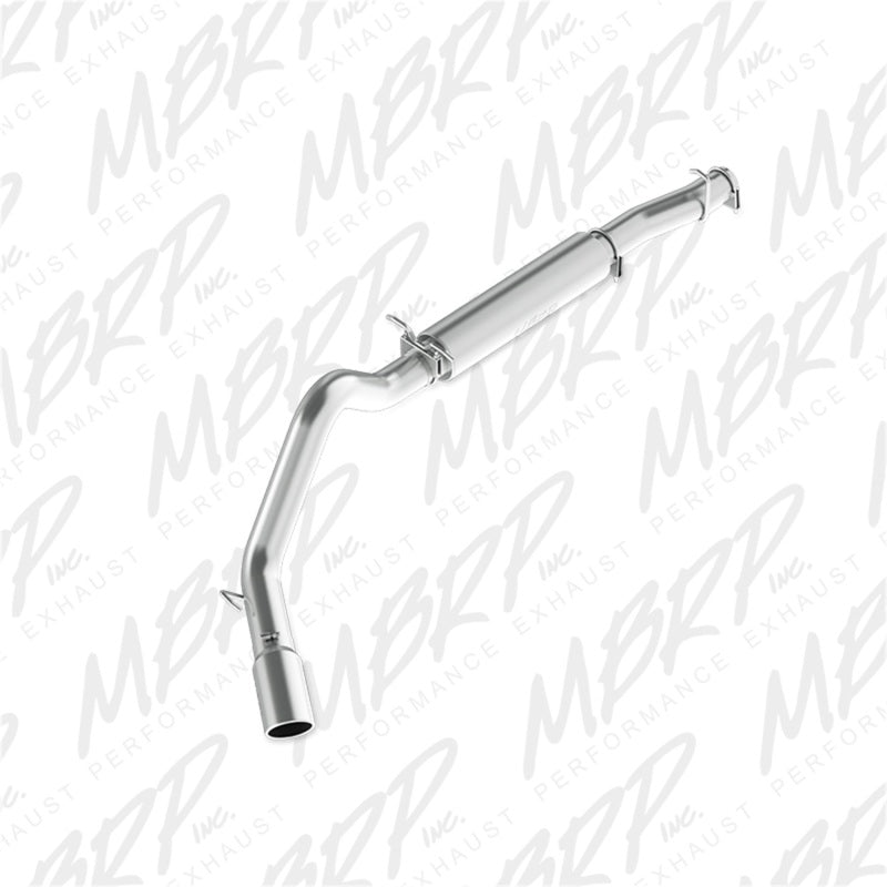 MBRP 04-07 Ford 6.0L E-250/350 Van 4in Cat Back Single Side Exit Alum Exhaust - Black Ops Auto Works