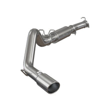 Load image into Gallery viewer, MBRP 04-07 Ford 6.0L E-250/350 Van 4in Cat Back Single Side Exit Alum Exhaust - Black Ops Auto Works