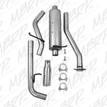 Load image into Gallery viewer, MBRP 04-11 Chevy Colorado / GMC Canyon 2.8L/2.9L/3.5L/3.7L Cat Back Single Side Aluminized Exhaust - Black Ops Auto Works