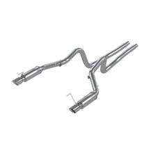 Load image into Gallery viewer, MBRP 05-09 Ford Mustang GT 4.6L Dual Split Rear Race Version AL/ 3in Cat Back Exhaust System - Black Ops Auto Works
