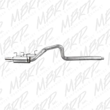 Load image into Gallery viewer, MBRP 05-09 Ford Mustang GT 4.6L Dual Split Rear Race Version AL/ 3in Cat Back Exhaust System - Black Ops Auto Works