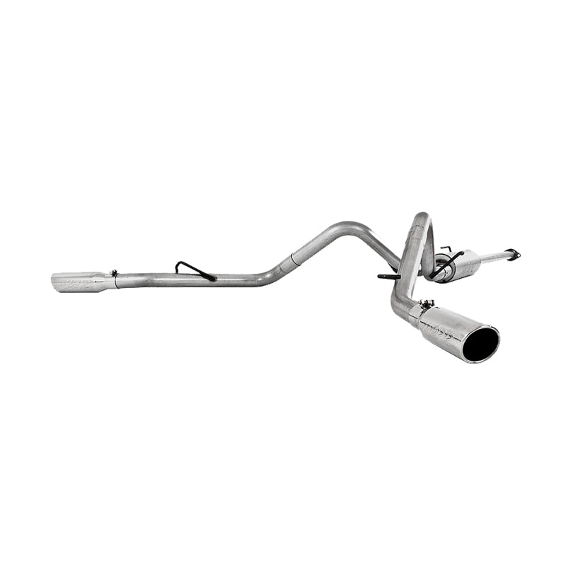 MBRP 05-13 Toyota Tacoma 4.0L EC/CC AL Dual Split Side Cat Back Exhaust - Black Ops Auto Works