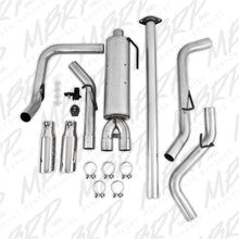 Load image into Gallery viewer, MBRP 05-13 Toyota Tacoma 4.0L EC/CC AL Dual Split Side Cat Back Exhaust - Black Ops Auto Works