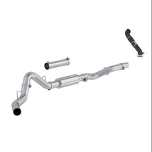 Load image into Gallery viewer, MBRP MBRP 06-07 Chevy Silverado / GMC Sierra 2500/3500HD 4in OD CatBack Single Side Exit w/ Downpipe - AL