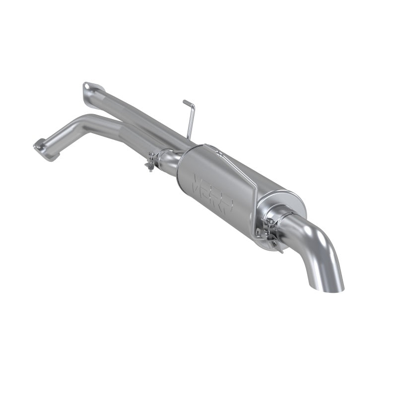 MBRP 07-08 Toyota Tundra Cat Back Turn Down Single Side Aluminized Exhaust - Black Ops Auto Works