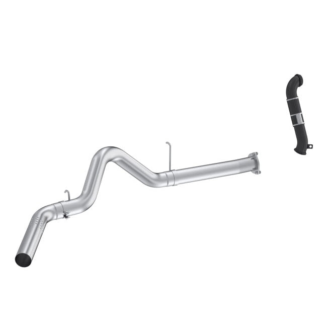 MBRP MBRP 07-10 Chevy Silverado / GMC Sierra 2500/3500HD 4in OD CatBack Single Side Exit w/ Downpipe - AL